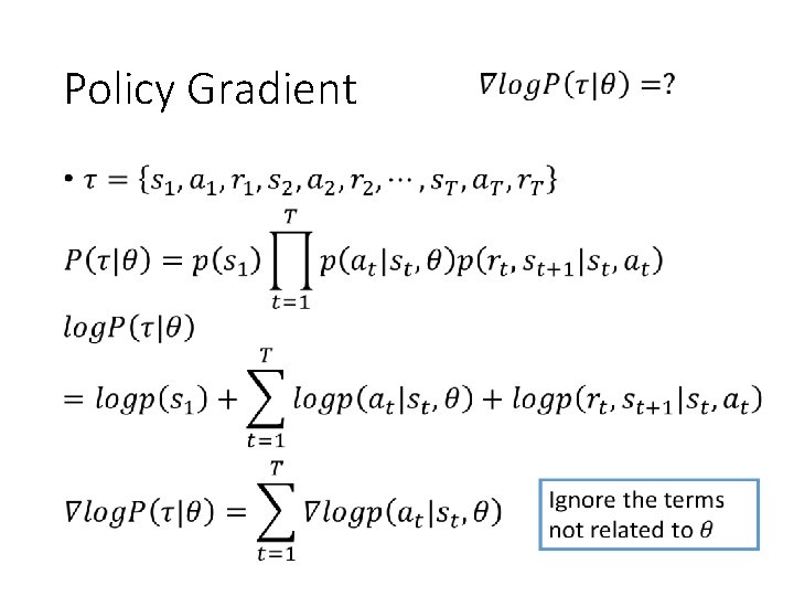 Policy Gradient • 