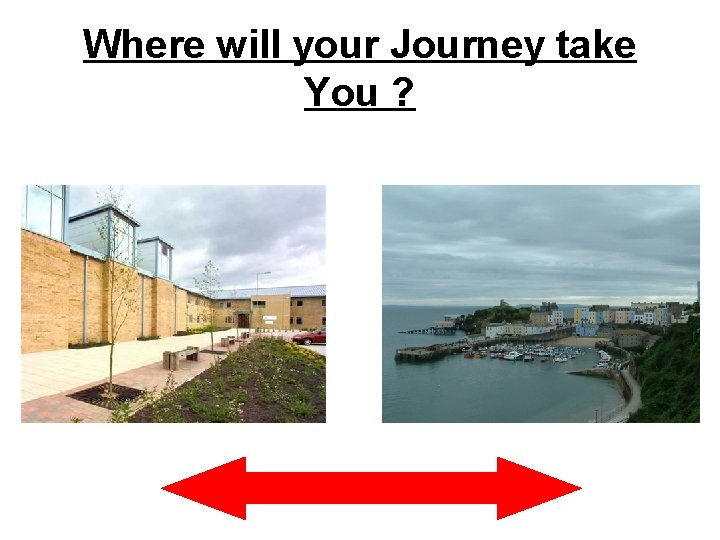 Where will your Journey take You ? 