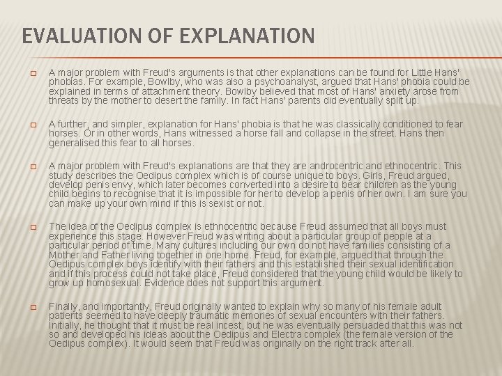 FREUD S 1909 ANALYSIS OF A PHOBIA OF