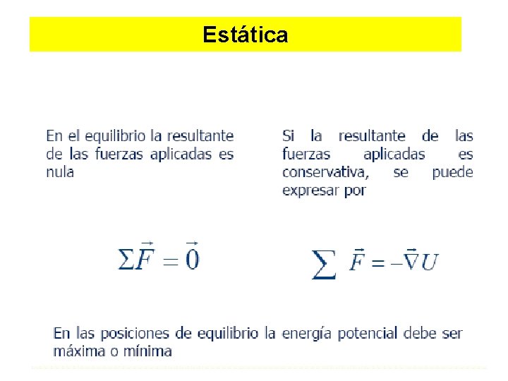 Estática 