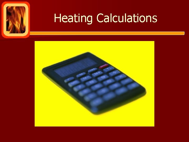 Heating Calculations 