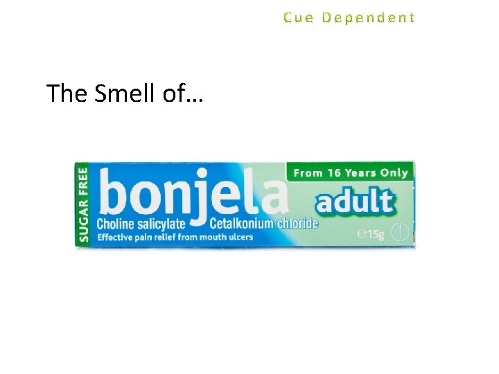 The Smell of… 
