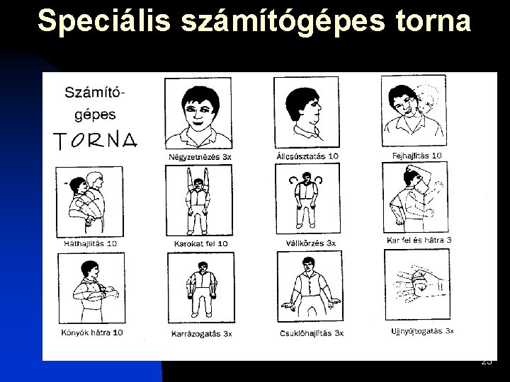 Speciális számítógépes torna 23 