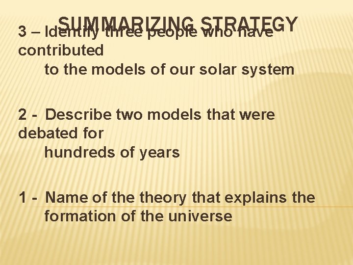 SUMMARIZING 3 – Identify three people STRATEGY who have contributed to the models of SUMMARIZING 3 – Identify three people STRATEGY who have contributed to the models of