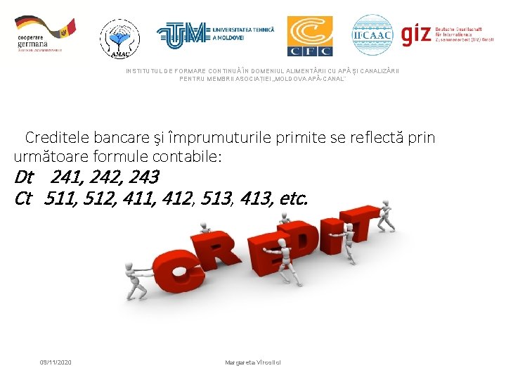 INSTITUTUL DE FORMARE CONTINUĂ ÎN DOMENIUL ALIMENTĂRII CU APĂ ŞI CANALIZĂRII PENTRU MEMBRII ASOCIAȚIEI