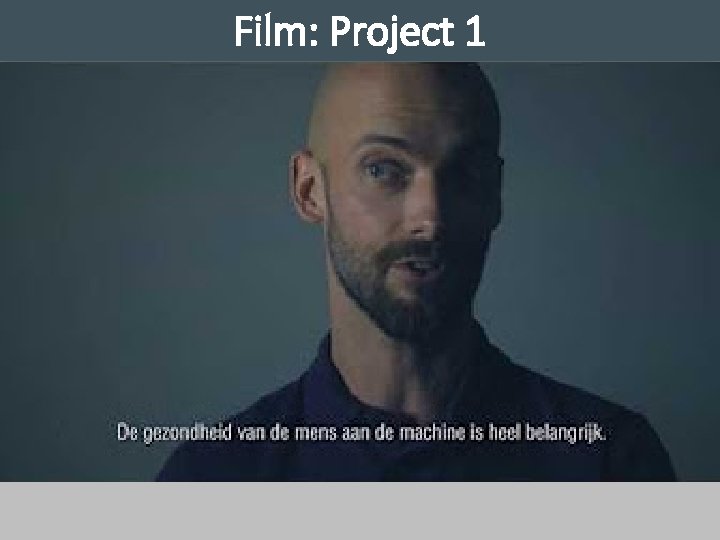 Film: Project 1 