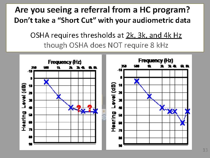 Are you seeing a referral from a HC program? Don’t take a “Short Cut”