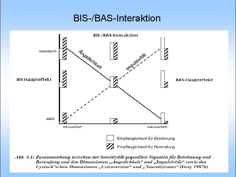 BIS-/BAS-Interaktion 