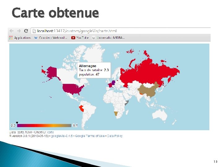 Carte obtenue 13 Carte obtenue 13