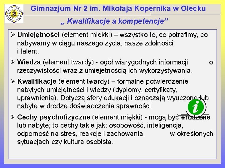 Gimnazjum Nr 2 im Mikoaja Kopernika w Olecku