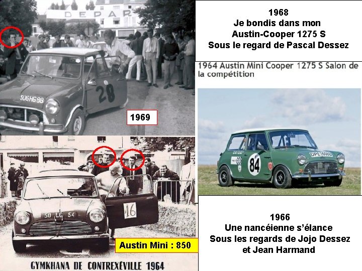 1968 Le règne des petites voitures Je bondis dans mon Austin-Cooper 1275 S Sous