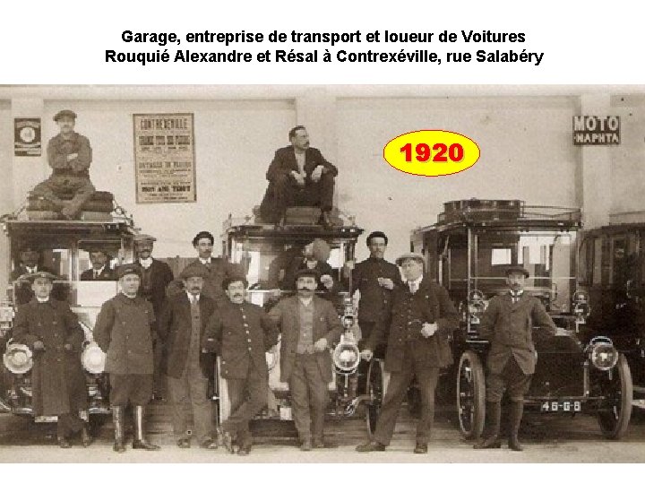 Garage, entreprise de transport et loueur de Voitures Rouquié Alexandre et Résal à Contrexéville,