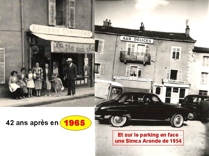 Panhard Dyna Z 1954 - 1959 42 ans après en 1965 Et sur le