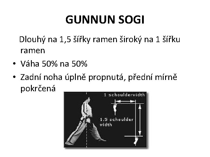 GUNNUN SOGI Dlouhý na 1, 5 šířky ramen široký na 1 šířku ramen •