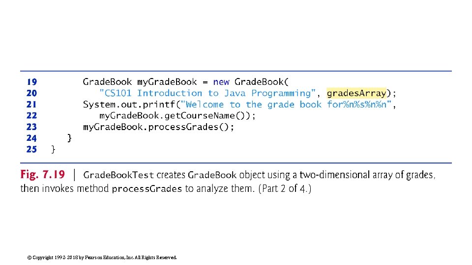 © Copyright 1992 -2018 by Pearson Education, Inc. All Rights Reserved. 