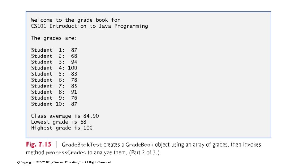 © Copyright 1992 -2018 by Pearson Education, Inc. All Rights Reserved. 