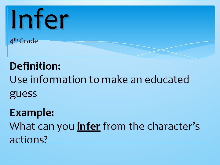 educated guess definition