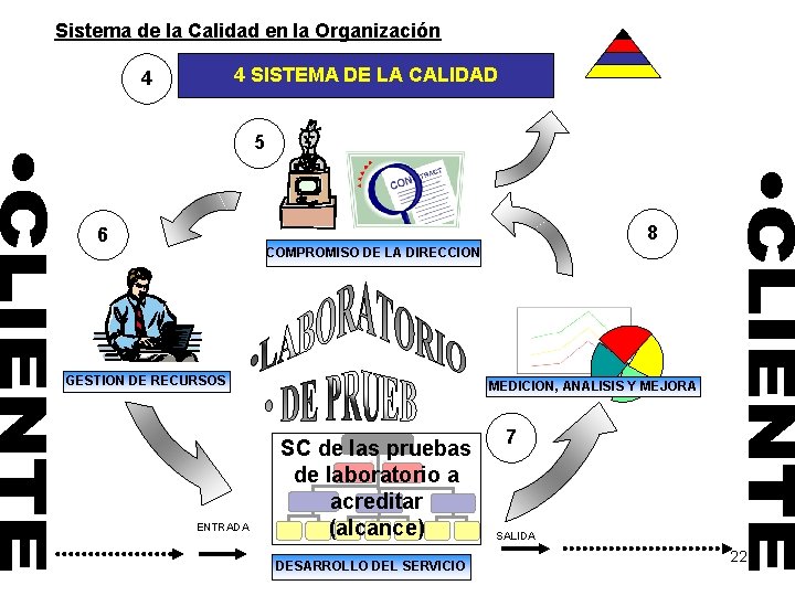 Sistema de la Calidad en la Organización 4 SISTEMA DE LA CALIDAD 4 5