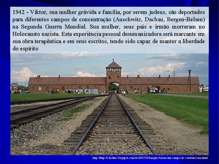 1942 - Viktor, sua mulher grávida e família, por serem judeus, são deportados para