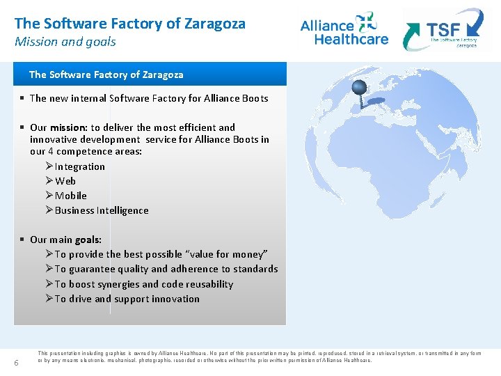 The Software Factory of Zaragoza Mission and goals The Software Factory of Zaragoza § The Software Factory of Zaragoza Mission and goals The Software Factory of Zaragoza §