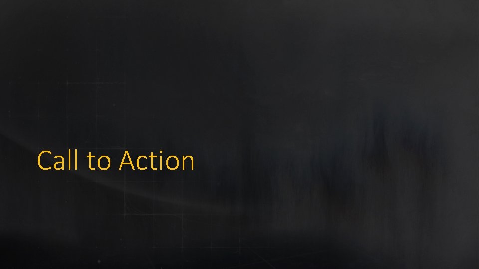 Call to Action 