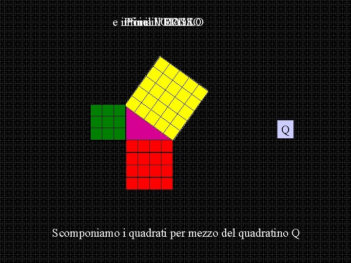 e infine Prima Poi ilil. VERDE il. GIALLO ROSSO G V Q R Scomponiamo e infine Prima Poi ilil. VERDE il. GIALLO ROSSO G V Q R Scomponiamo
