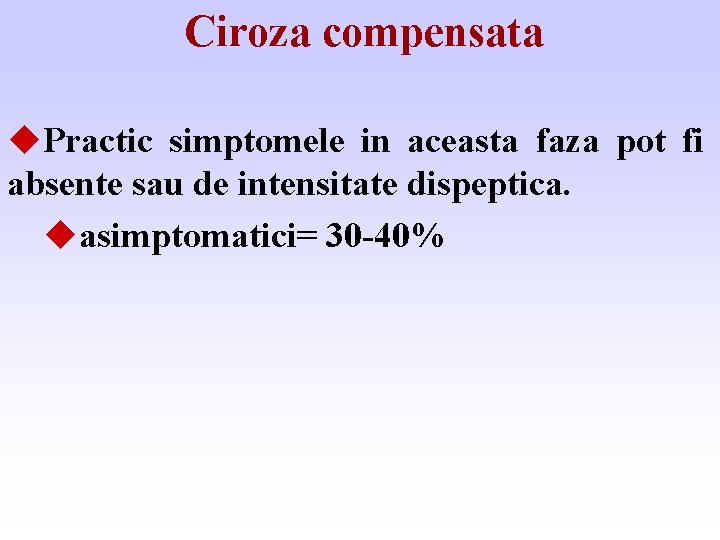 Ciroza hepatica | julisbijoux.ro