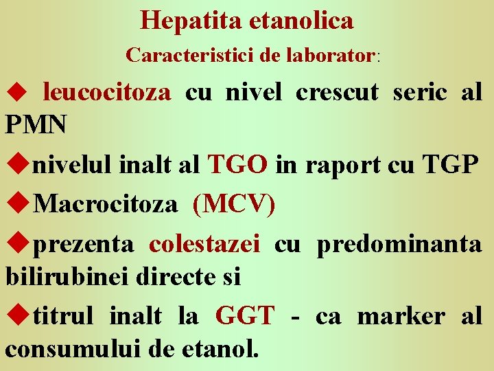 unde să mergi cu hepatită suspectată