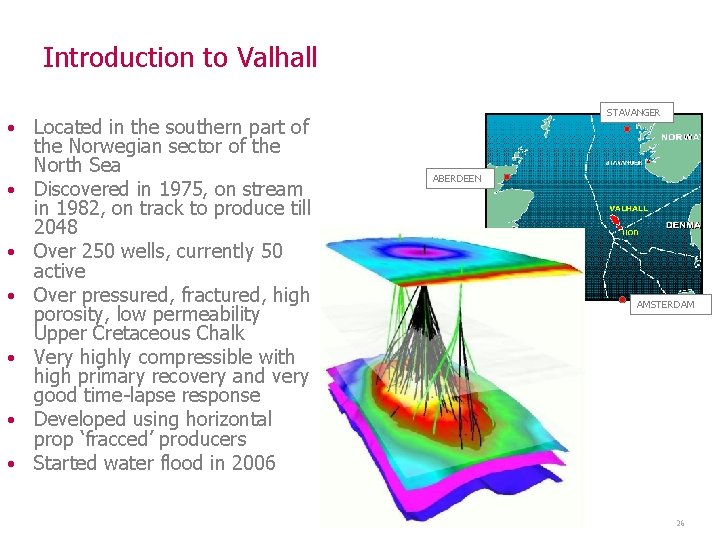 Introduction to Valhall • • Located in the southern part of the Norwegian sector