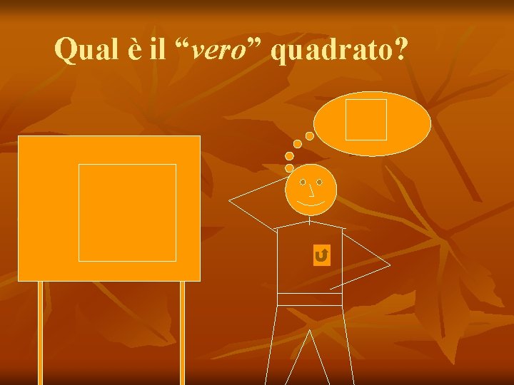 Qual è il “vero” quadrato? 