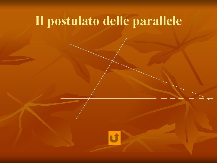 Il postulato delle parallele 