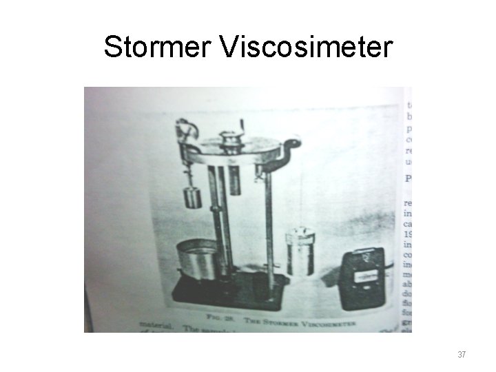 Stormer Viscosimeter 37 