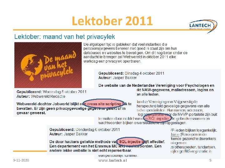 © Lantech 2012 – All rights reserved Lektober 2011 9 -11 -2020 www. lantech. © Lantech 2012 – All rights reserved Lektober 2011 9 -11 -2020 www. lantech.