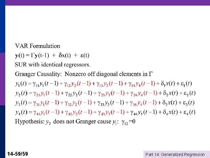 14 -59/59 Part 14: Generalized Regression 