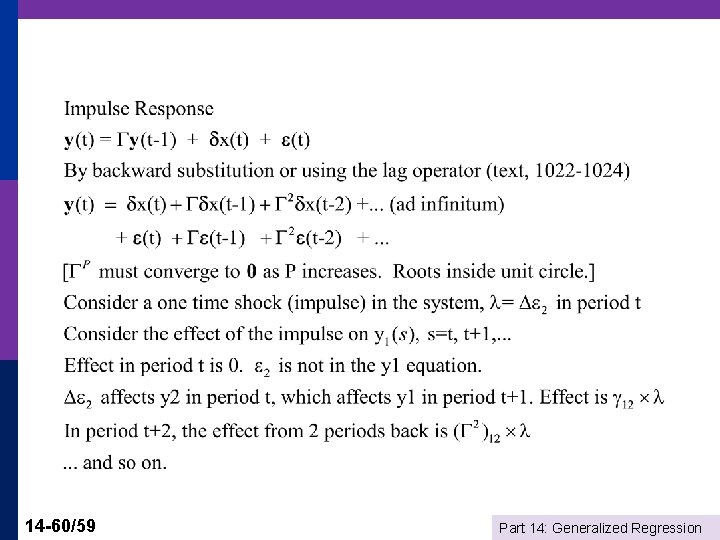 14 -60/59 Part 14: Generalized Regression 