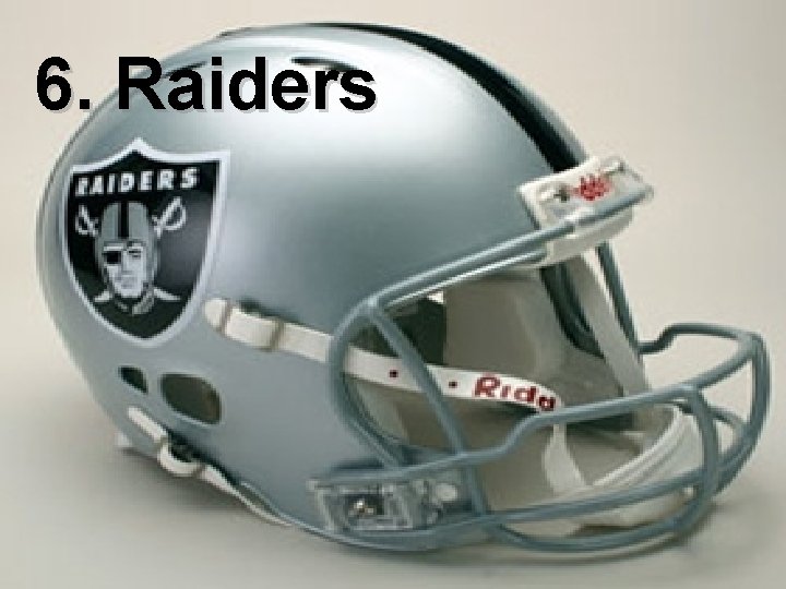 6. Raiders 