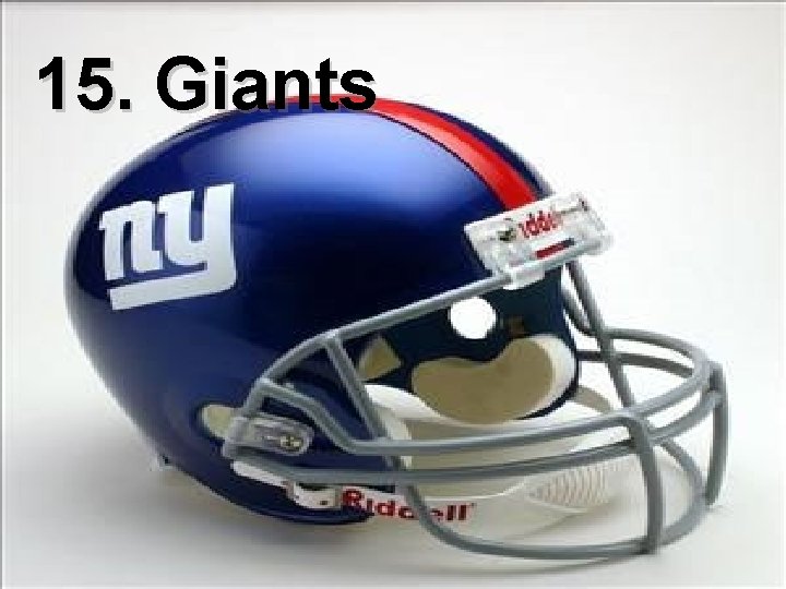 15. Giants 