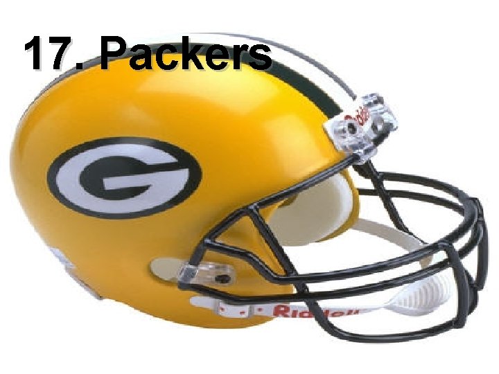 17. Packers 
