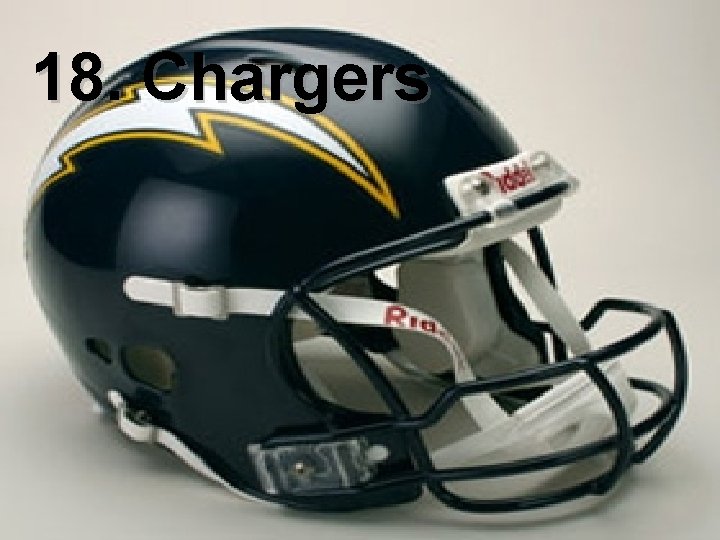 18. Chargers 