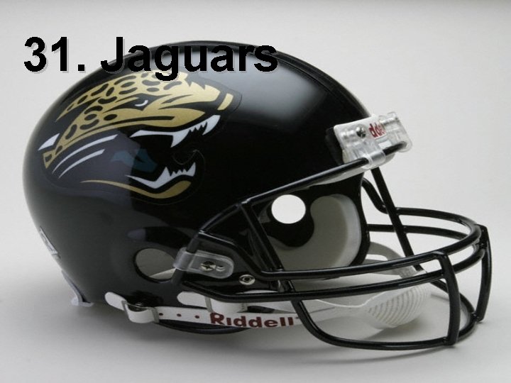 31. Jaguars 