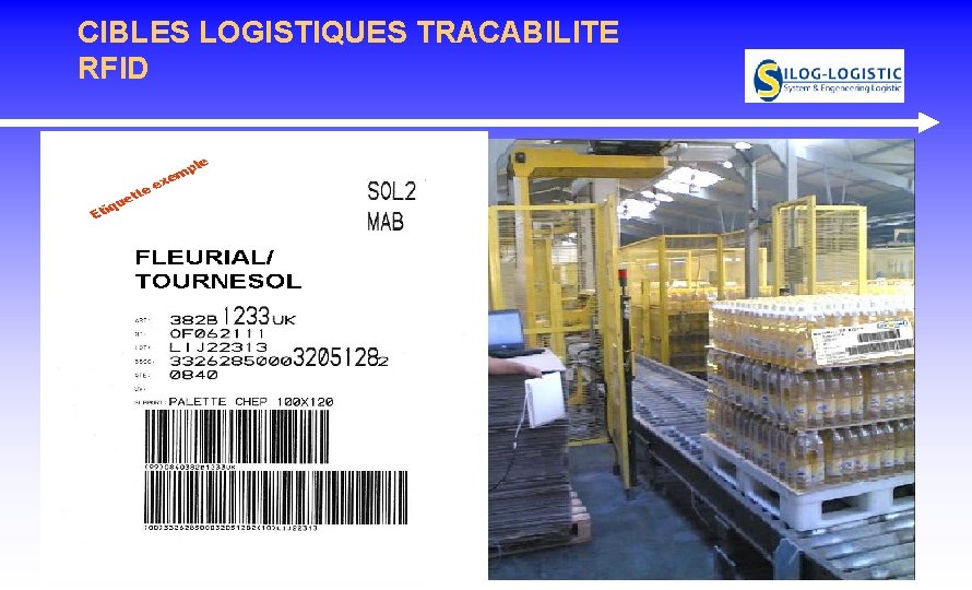 CIBLES LOGISTIQUES TRACABILITE RFID CIBLES LOGISTIQUES TRACABILITE RFID