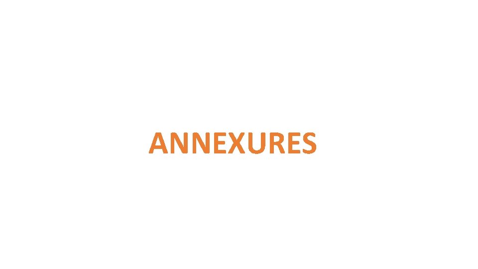 ANNEXURES 