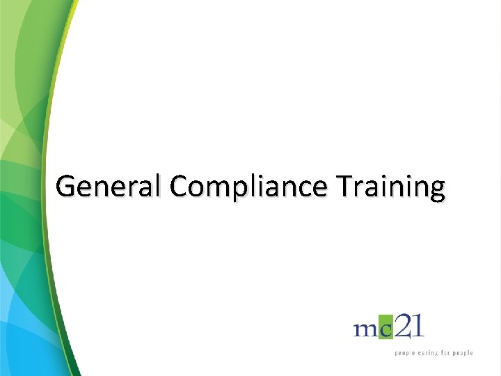 General Compliance Training 