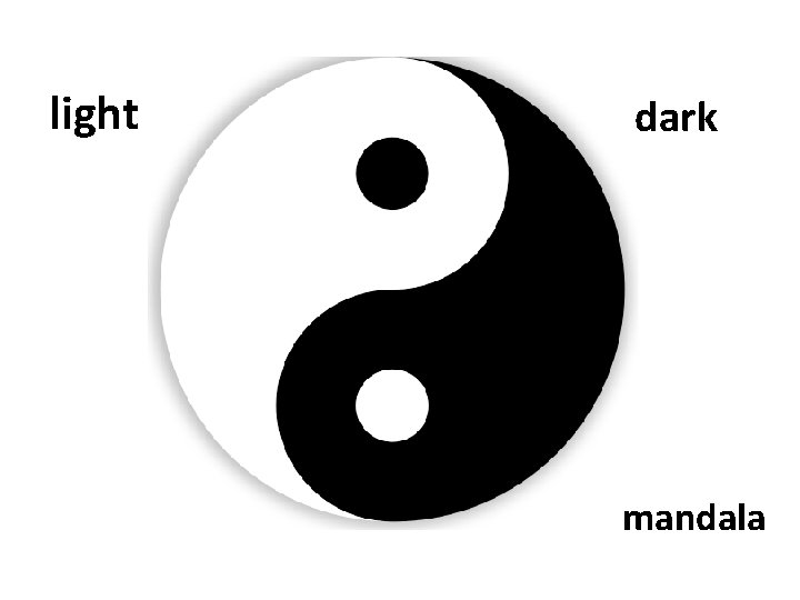 light dark mandala 