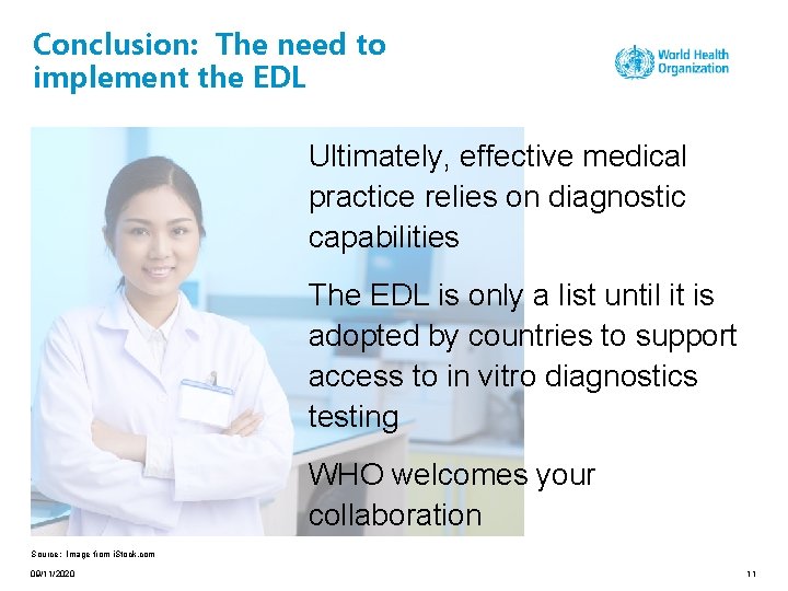 Conclusion: The need to implement the EDL Ultimately, effective medical practice relies on diagnostic