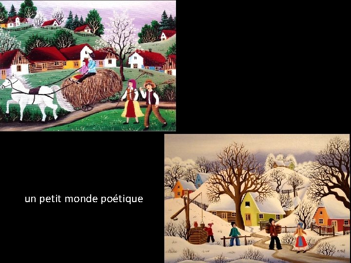 un petit monde poétique 