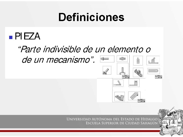 Definiciones Definiciones