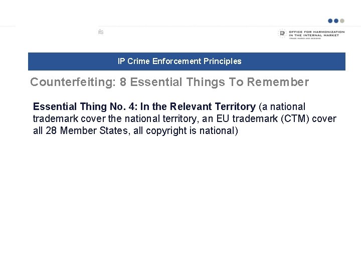 Examples of business models IP Crime Enforcement Principles Counterfeiting: 8 Essential Things To Remember