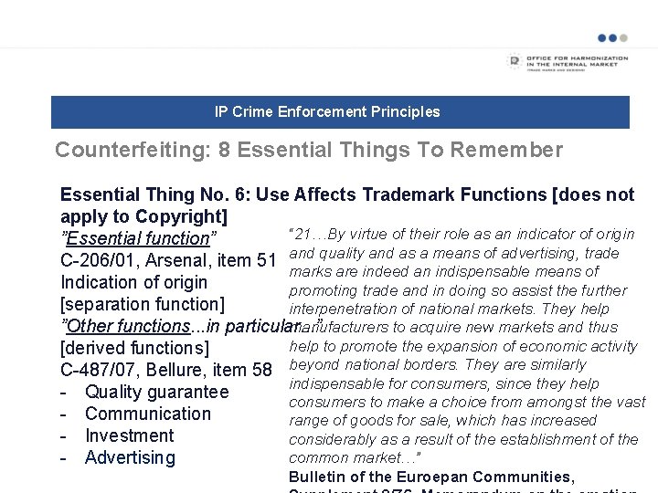 Examples of business models IP Crime Enforcement Principles Counterfeiting: 8 Essential Things To Remember