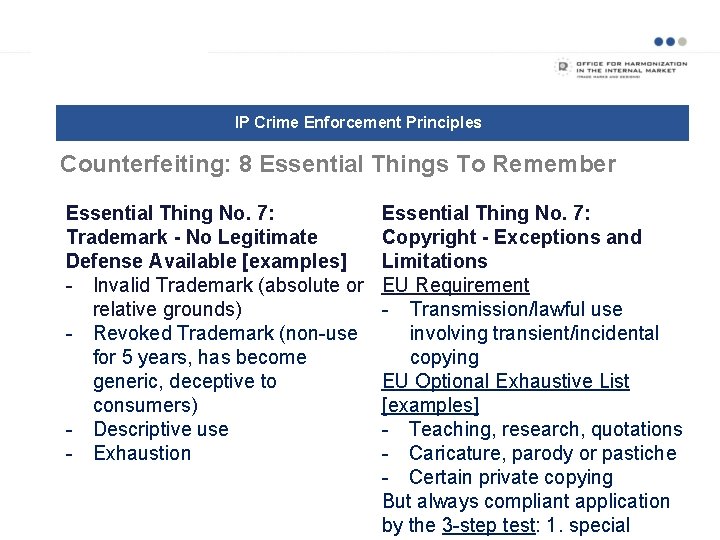 Examples of business models IP Crime Enforcement Principles Counterfeiting: 8 Essential Things To Remember